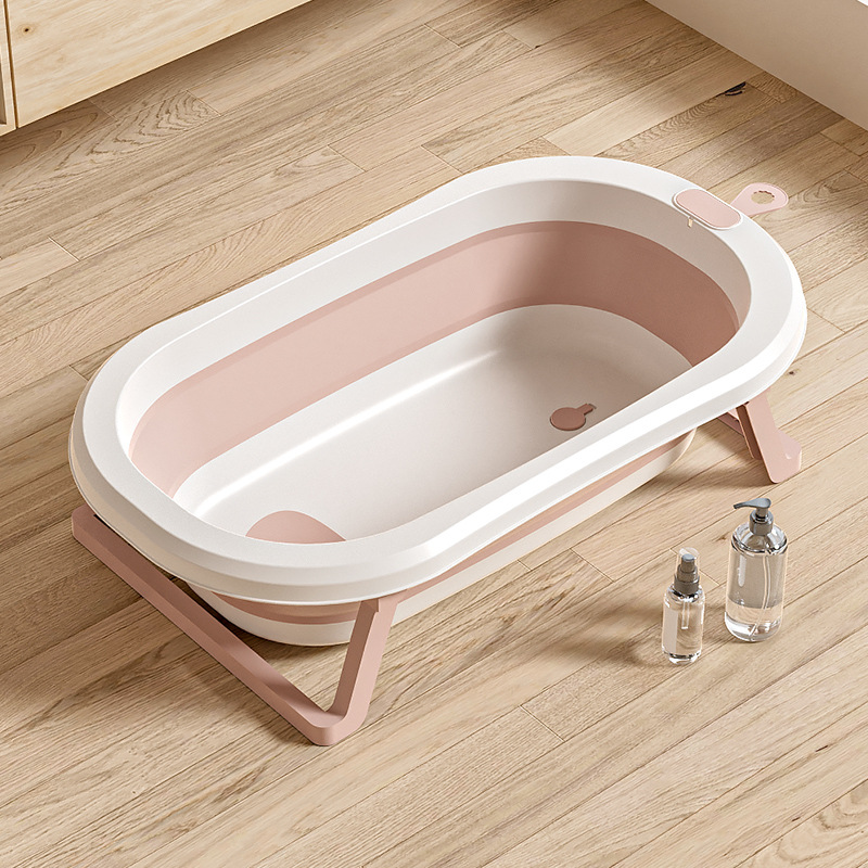 Baño de bebé sensible a la temperatura Baño plegable para bebé en casa