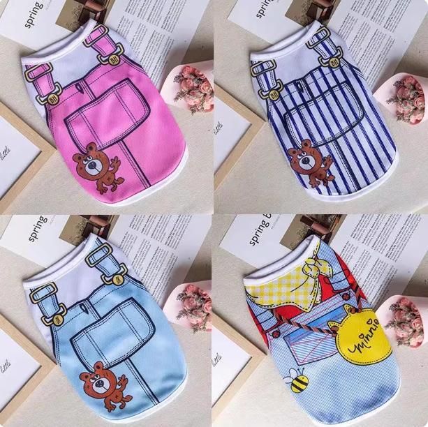 Cross-Border Popular Pet Vests, Dog Clothes, Cat Clothes, Thin Models for Teddy, Bichon, Teacup Dogs, Pomeranian, and Small Dogs Cross-Border Popular Pet Vests, Dog Clothes, Cat Clothes, Thin Models for Teddy, Bichon, Teacup Dogs, Pomeranian, and Small Dogs