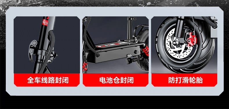 Electric Scooters for Adults, Foldable Electric Vehicles, Portable Transportation for Men and Women, Lithium Battery Wholesale