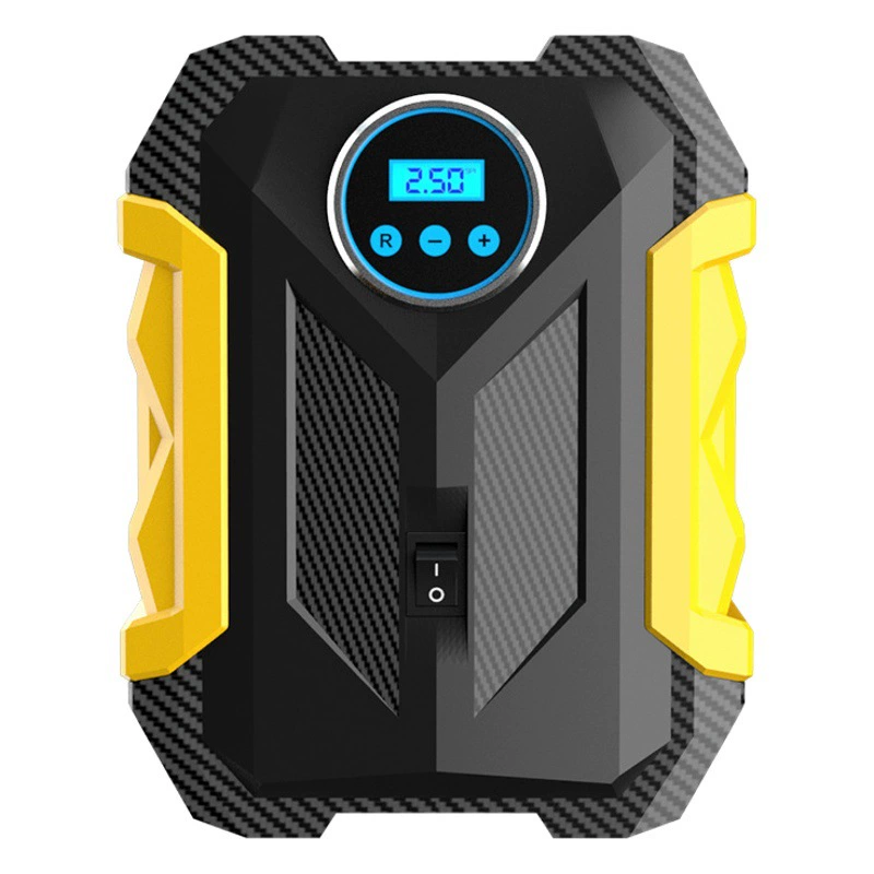 Автомобильный надувной насос Портативный интеллектуальный цифровой дисплей автоматический воздушный насос мини-освещение давление шин автомобильный надувной насос