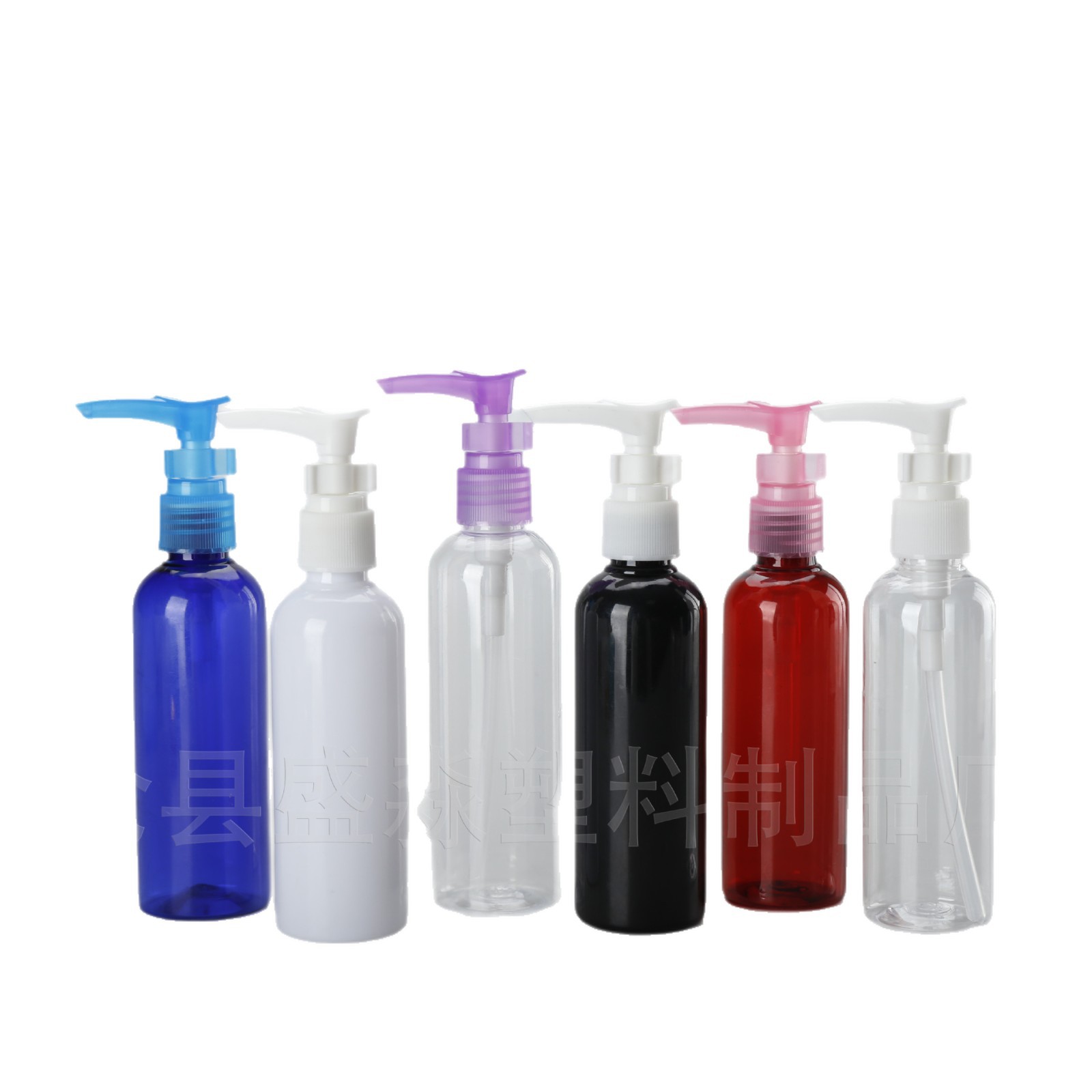 Botella dispensadora de PET de 3050 ml/100 ml con sistema de presión, botella de plástico sellada para loción líquida, portátil con boquilla de pico de pato, exportación transfronteriza.