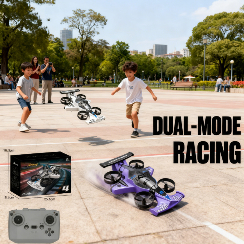 Cross-Border Eva Kidsren's Remote Control Toy Land and Air Dual-Purpose Ground Drift Stunt Two-In-One Aircraft Aerial Racing Cross-Border Eva Kidsren's Remote Control Toy Land and Air Dual-Purpose Ground Drift Stunt Two-In-One Aircraft Aerial Racing