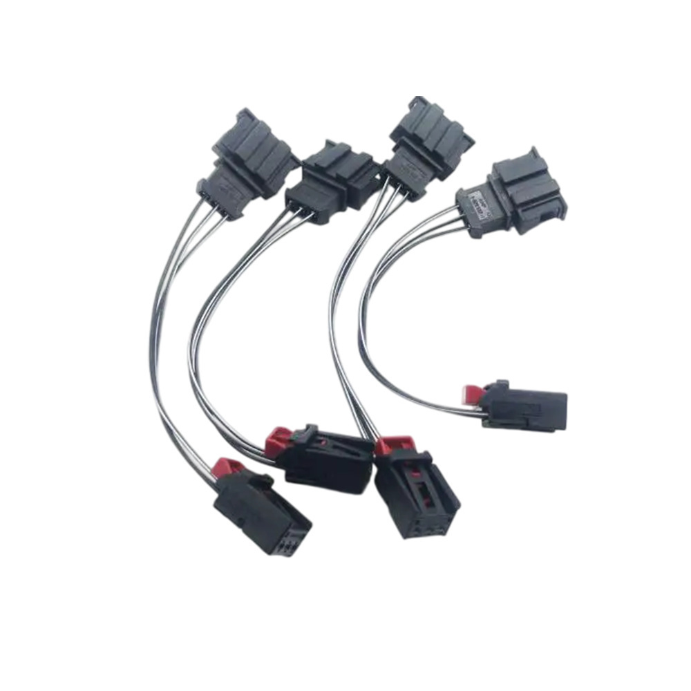 Car Led Tail Light Rear Light Cable Adapter Harness 4-Piece Set Suitable for Golf 6R20Gti