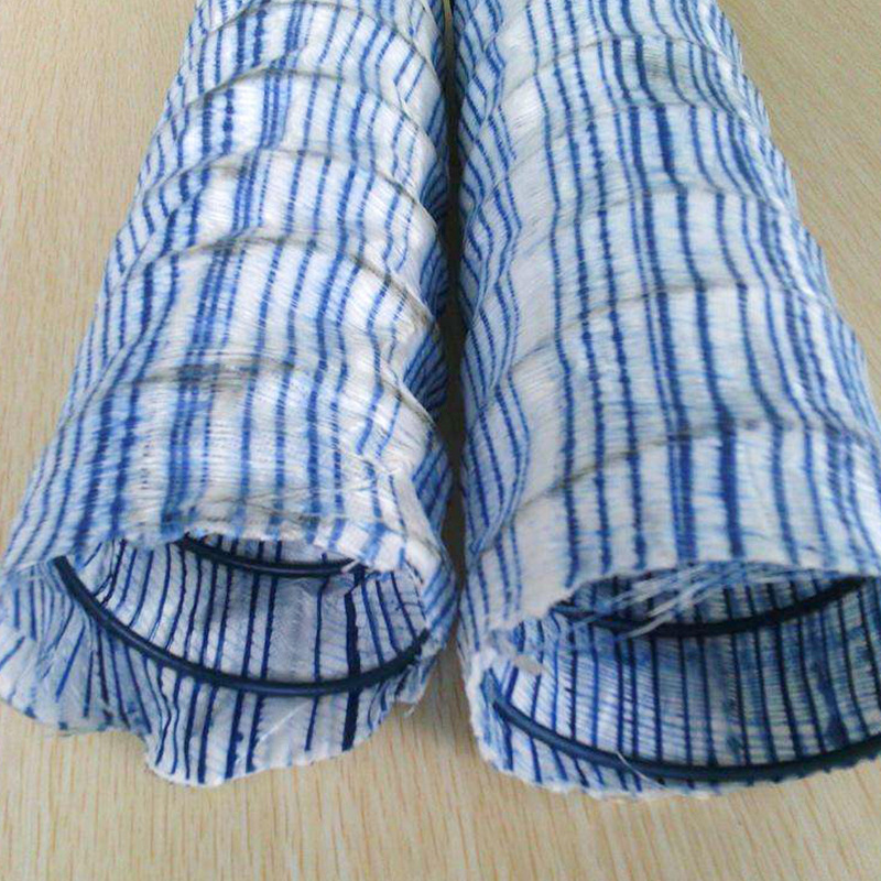 Muelle de PVC tubería de agua permeable blanda drenaje de la base filtración de agua refuerzo cinturón verde de jardín drenaje permeable tubería ciega blanda