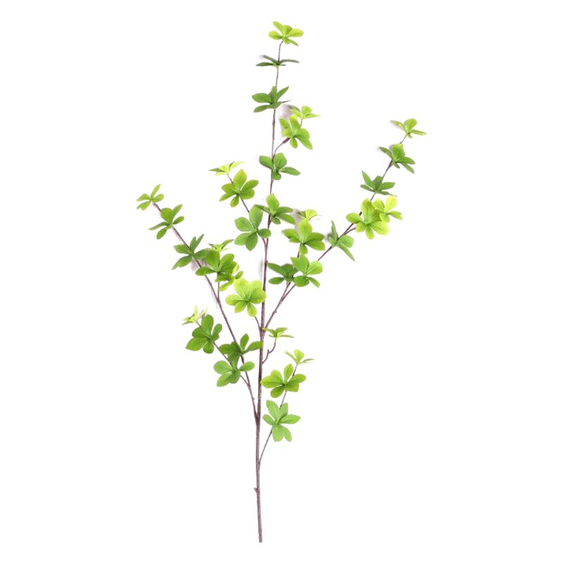 Al aire libre de estilo japonés multi-hoja de simulación de hoja de campana decoración de interiores estilo ins hoja de siete estrellas falsa planta de simulación de planta verde