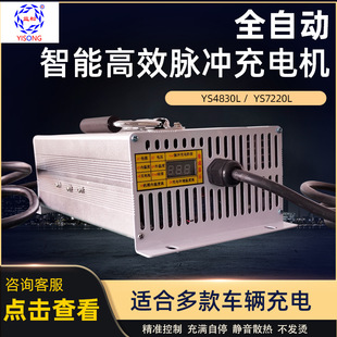 Large Fully Automatic Intelligent High Frequency Pulse Charger High Power Battery Car Battery Charger Charger
