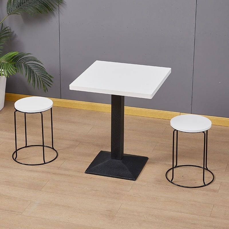 Mesa de comedor de restaurantes, snack shop, mesa y silla de comedor, mesa de comedor, mesa de té de leche, mesa redonda de roca