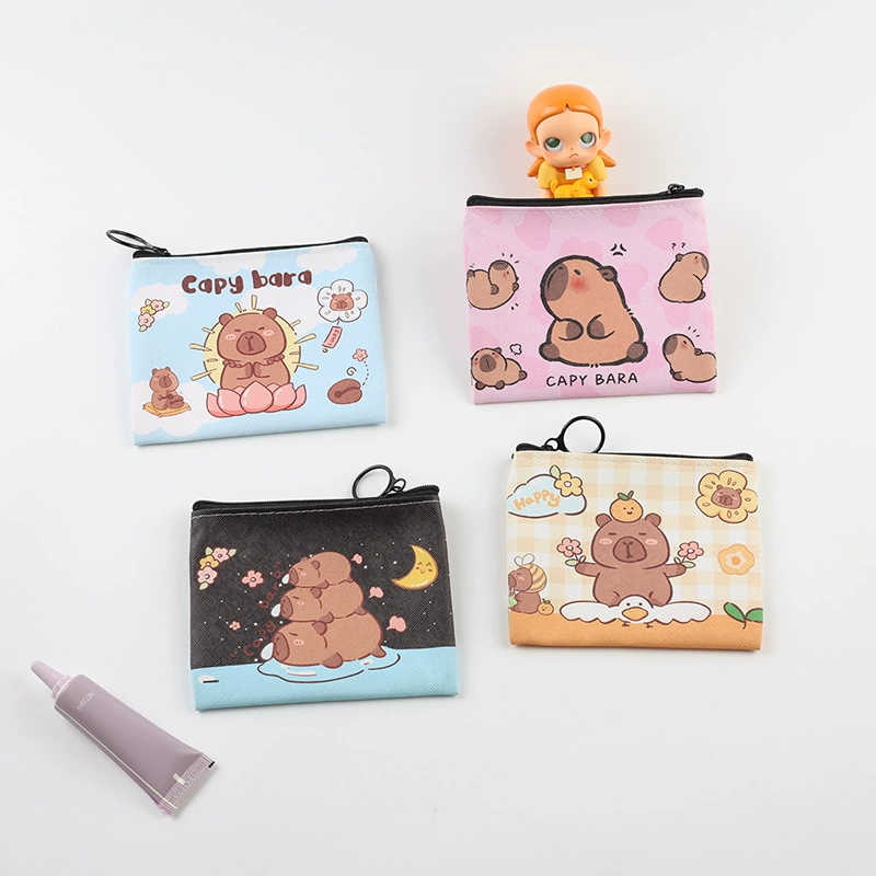 Маленький кошелек, маленькая сумка, портативный держатель карт из полиуретана