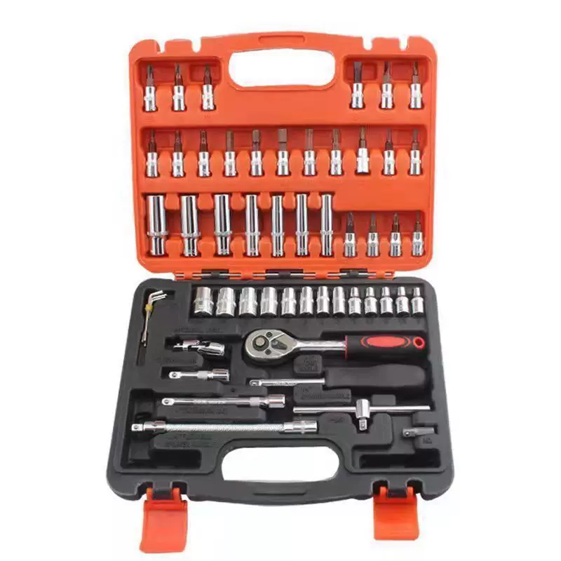 Tools set, wrench for repair, 53 pieces