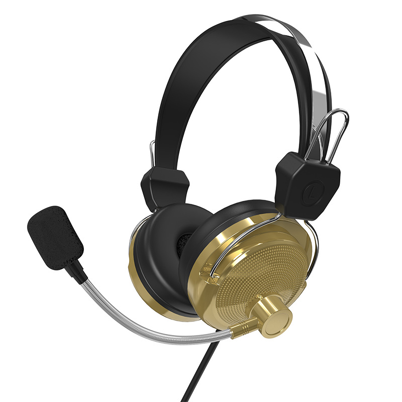 Nuevos auriculares 301 cómodos para usar llamadas de reducción de ruido juegos de deportes electrónicos computadora auriculares con cable en stock