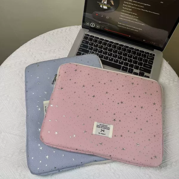 Laptop bag 14inch New Korean star iPad bag storage 11inch Inner sleeve bag high aesthetic crossbody bag
