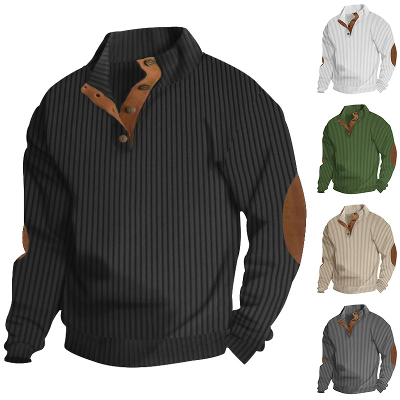 Pull à manches longues pour hommes, haut de gamme, mode, manteau décontracté, T-shirt, haut, offre spéciale, printemps et automne 2024_voghion.com