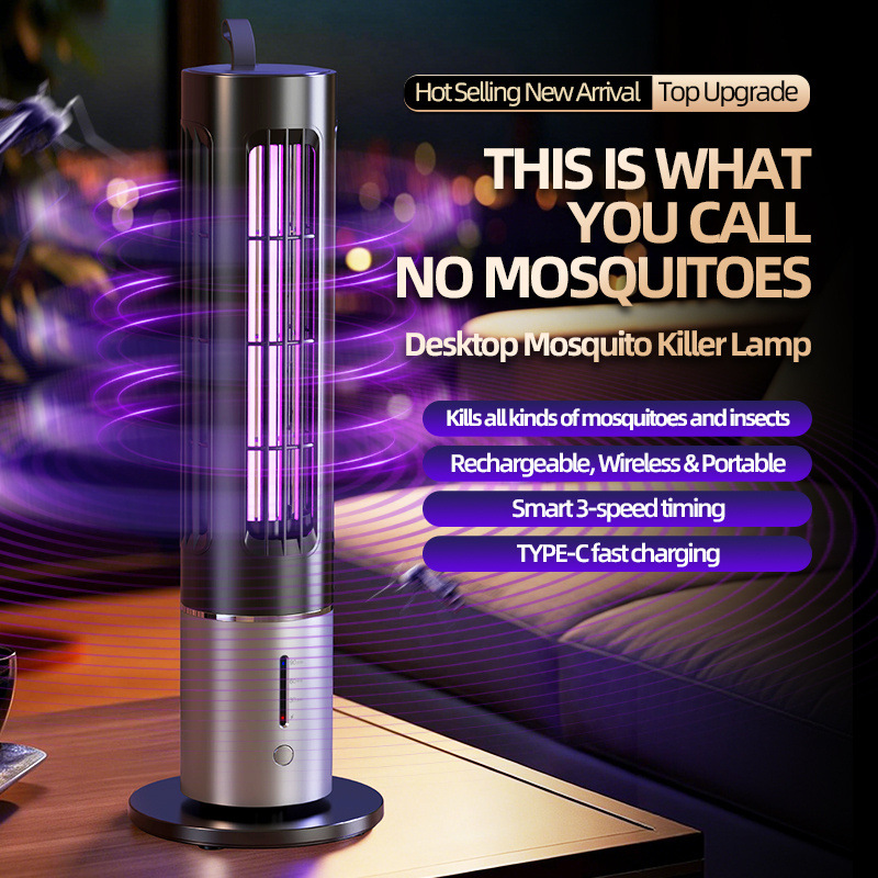 El nuevo matamoscas eléctrico dos en uno USB matamoscas recargables matamoscas matamoscas electrico fotocatalizador matamoscas asesino de mosquitos electrónico
