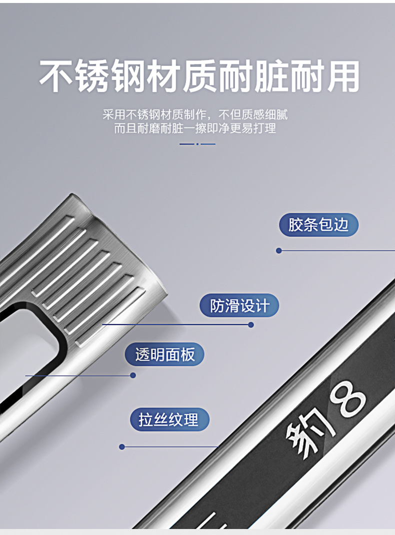 Suitable for 25 equation leopard 8 threshold bar protection special stainless steel welcome pedal car supplies