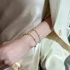 Small design bracelet, jewelry, accessory, cat's eye, bright catchy style, internet celebrity