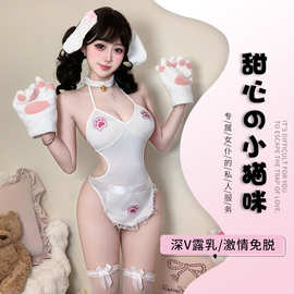情趣内衣兔女郎可爱猫咪制服纯欲女仆诱惑套装日系角色扮演2146