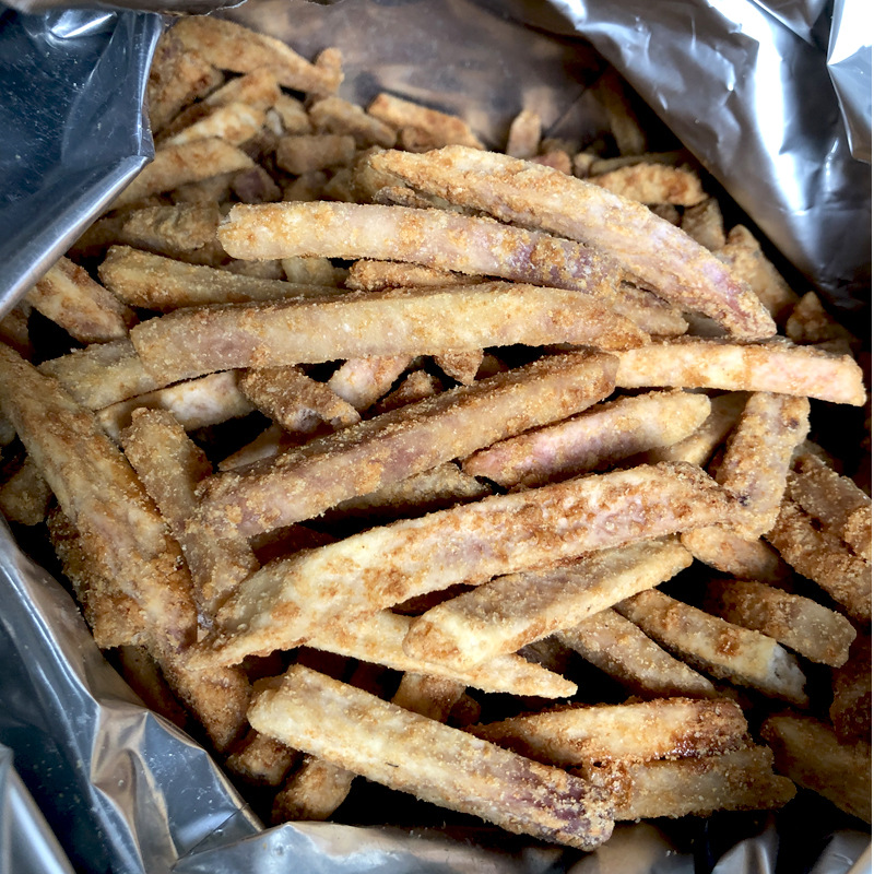 Crayfish Roe Taro Head Office Original Flavor Taro Stick Dried Fruit 10 Pounds Vegetable Dried Process Pepper Salt Potato Stick Manufacturer Wholesale