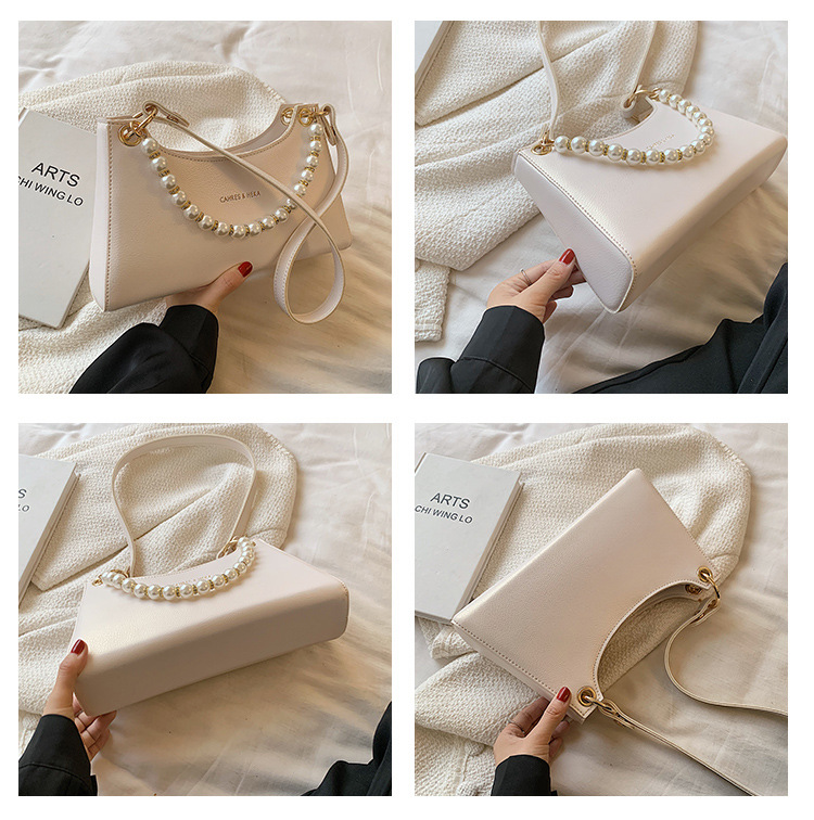 Fashion Large Pearl Handle One-shoulder Underarm Bag display picture 20