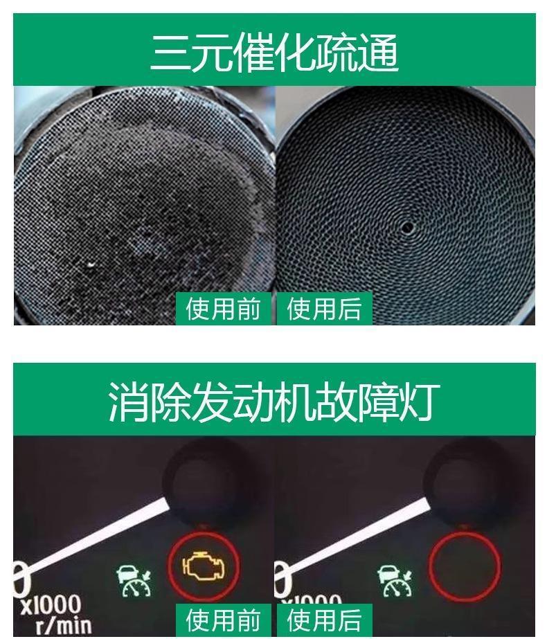 Bafu Three-Way Catalytic Converter Deep Carbon Deposit Removal Engine Internal Non-Dismantle Purification Throttle Body Car Cleaning Agent