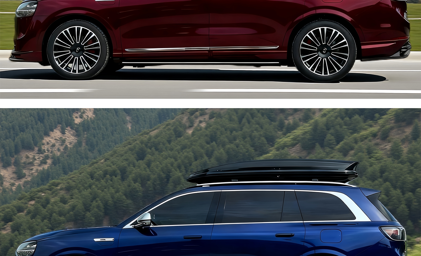 Car Roof Trunk Sedan Suv Universal Sunken Large Capacity Ultra-Thin Car Suitcase Luggage Rack