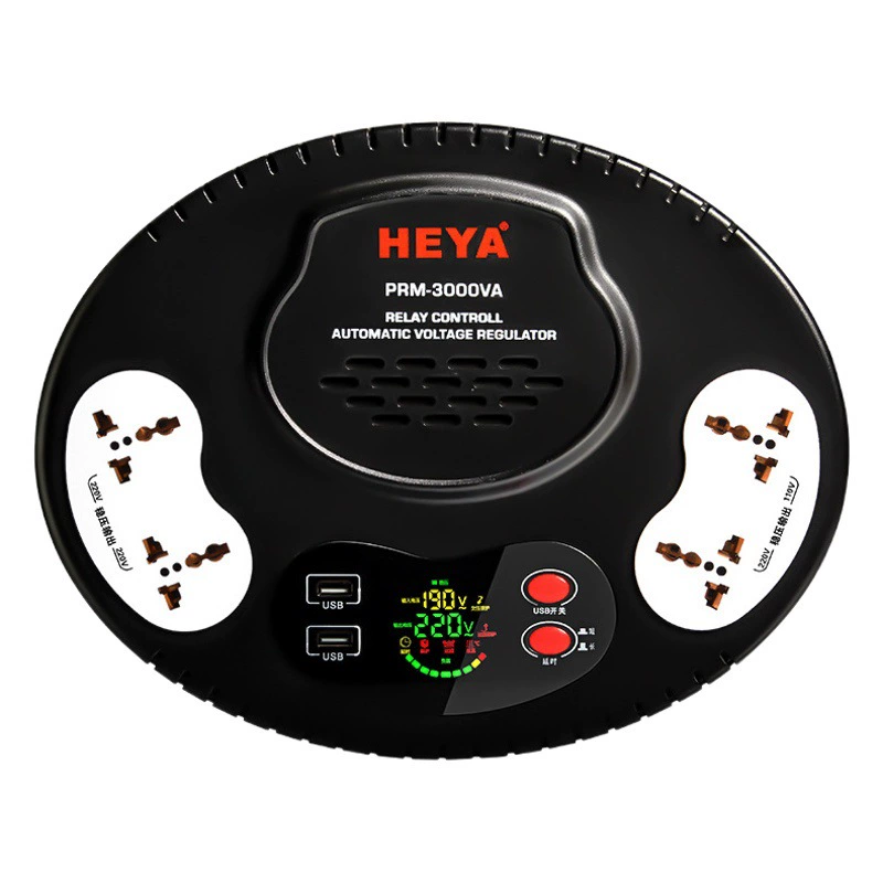 Регулятор напряжения питания Кондиционер 3KVA автоматический регулятор напряжения 3 кВт однофазный трансформатор от 220 В до 110 В