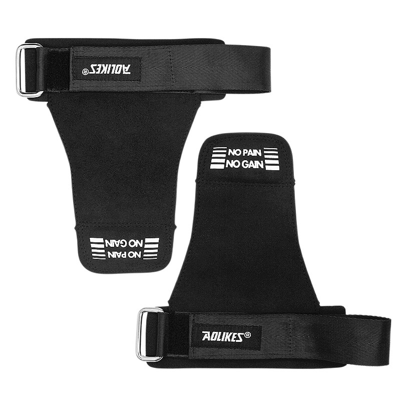 Fábrica de refuerzo cinturón pull-up agarre cinturón fitness guantes microfibra antideslizante Palma protección hombres deportes pulsera