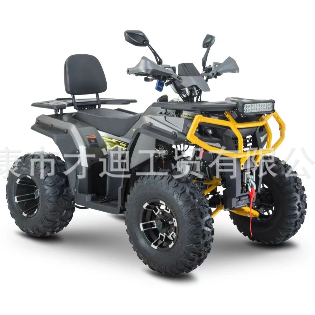 Vehículo todoterreno ATV de 200cc, vehículo de playa de cuatro ruedas, motocicleta todoterreno, transmisión variable continua, motocicleta de nieve, tracción eléctrica en las cuatro ruedas