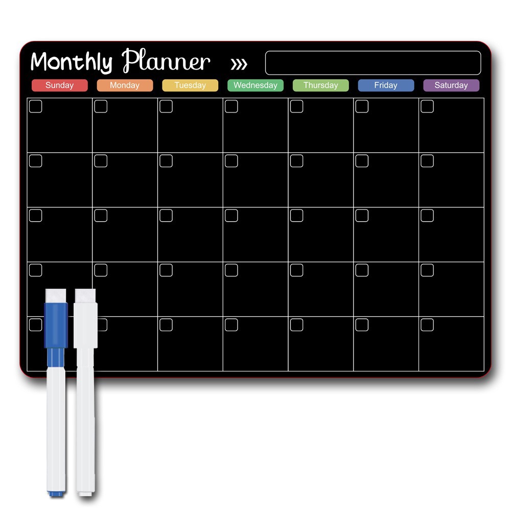 Gran por mayor refrigerador magnético tablero de escritura calendario tablero blanco magnético tablero de pared tablero de mensajes tablero de mensajes tablero de mensajes tablero de mensajes