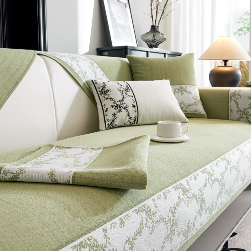 Cream universal non-slip sofa all-season