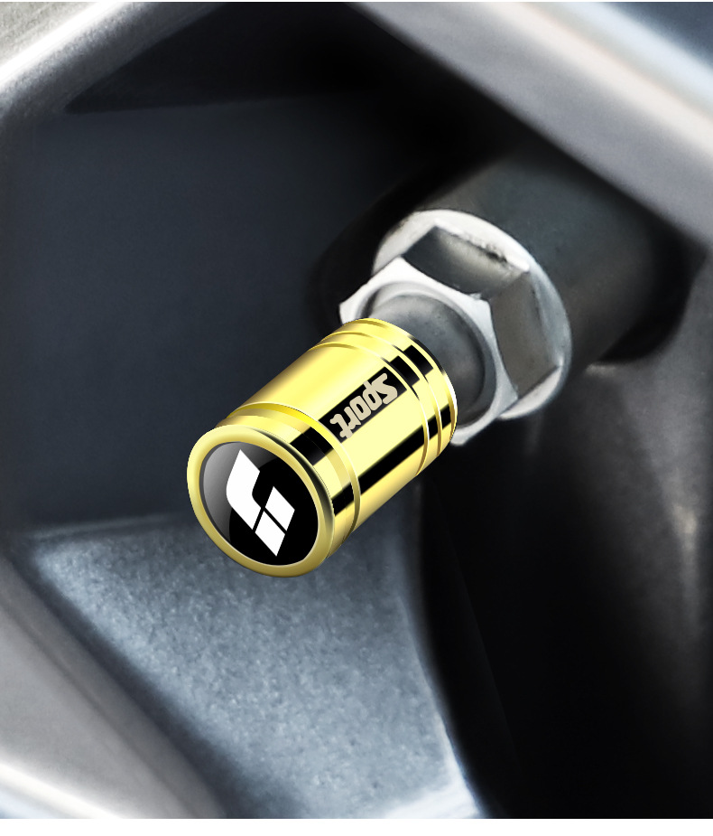 Suitable for ideal car ONEL7 L8 L9 tire valve cap anti-theft valve core cover metal dust cover