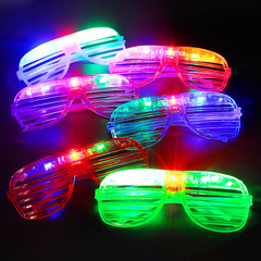 LED lighting honeycomb glasses for dancing, karaoke night club cheering props, cross-border best-selling flashing decoration supplies