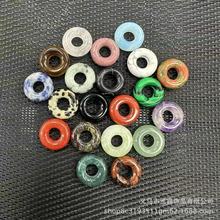 15mm���Ȧƽ�����п״����Ȼʯ���ˮ�����Ʒdiy�Ʒ������l