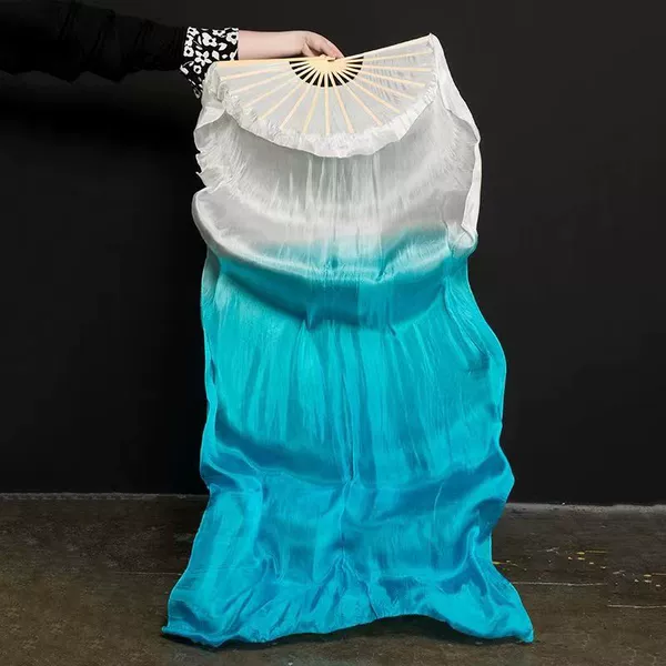 16 bone white gradient blue total length 1.2 meters right hand