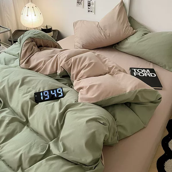 Category A-Bean Green Khaki Say [Super Soft and Waxy Skin Friendly Baby Cotton]
