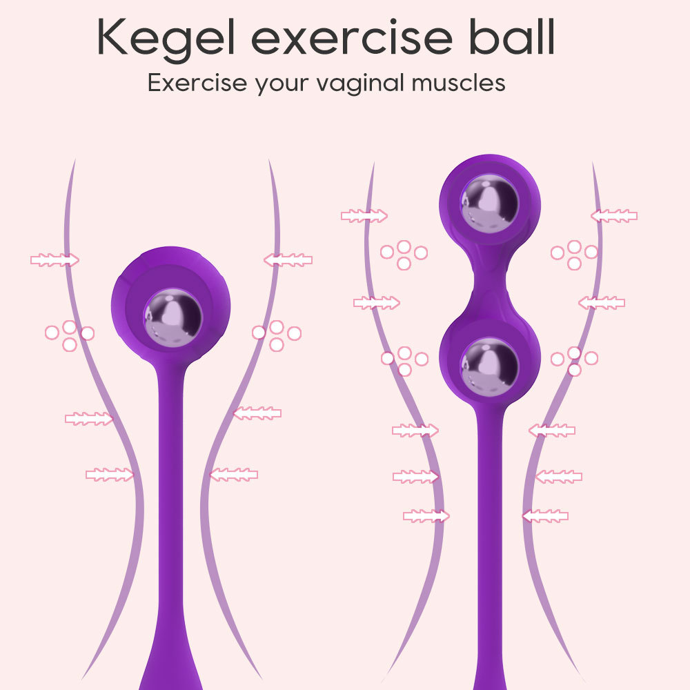 Kegel-oefening voor de vagina bij vrouwen, siliconen massagebal, vibrerend ei, seksspeeltjes voor volwassenen, groothandel_voghion.com