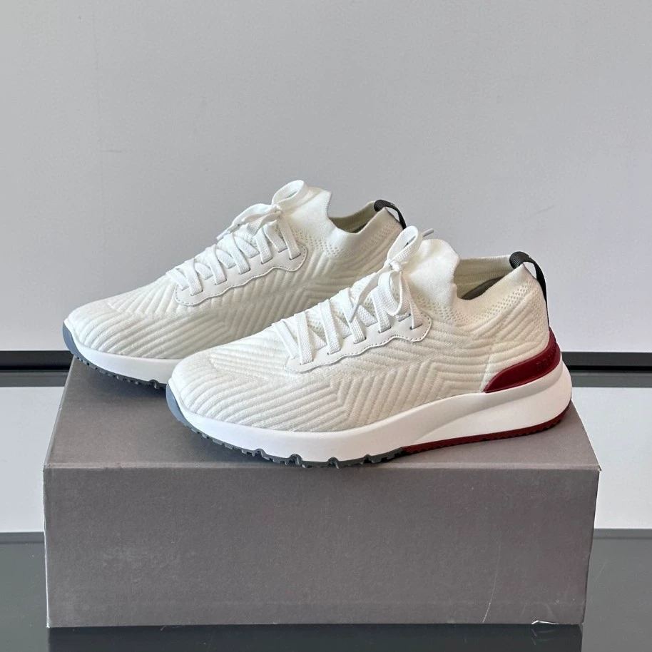 Повседневная спортивная обувь с сетчатой ​​вязкой для мужчин, летние вязаные дышащие кроссовки для мужчин, дорожная обувь для вождения на шнуровке для мужчин