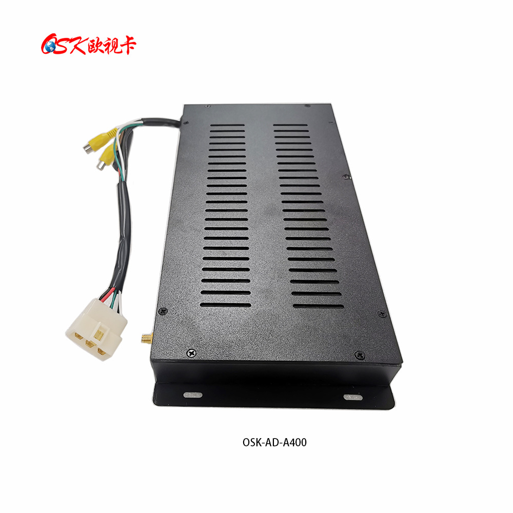 车载广告播放器楼宇播放盒安卓网络发布机 安卓播放器两路AV输出