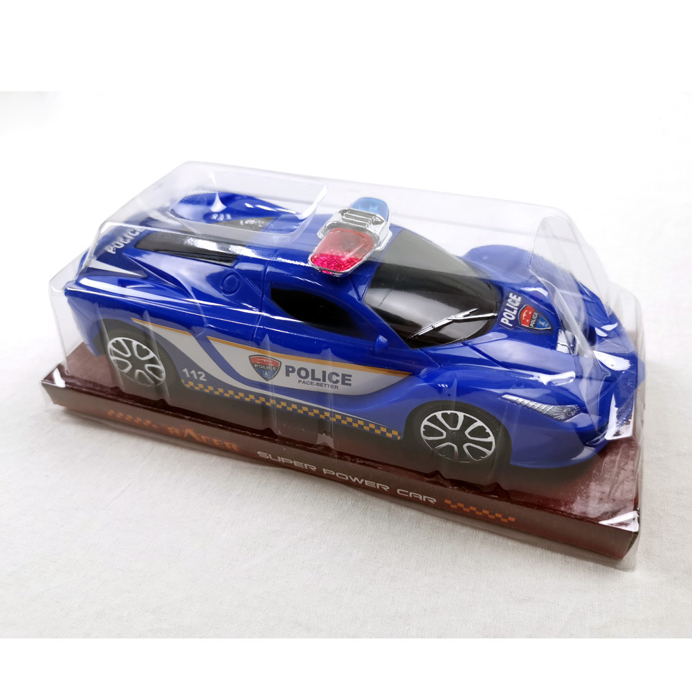 funone 批发儿童警车仿真惯性车 城市功能车玩具 06006004