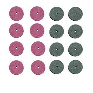 Electric Mill Accessories Mini Red Green Grinding Wheel 20mm Mini Sanding Wheel Grinding Head Grinding Wheel