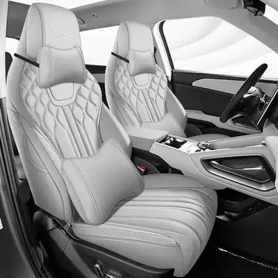 Cushion, Smart Driving Version, Leather Breathable | Modelə uyğun (Original) oturacaq örtükləri - elegant-gray-deluxe-edition-remarks-model-year-rear-half-package