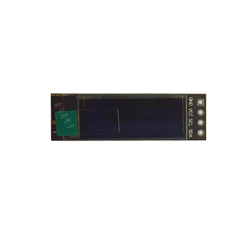 [0.91-дюймовый OLED LCD дисплей 4 стежка 128*32 точечная линия драйвер SSD1306 IIC интерфейс модуль монохромный цвет]