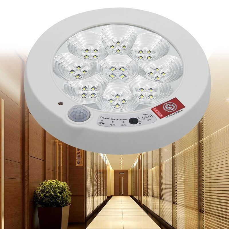 led Body induction lamp Corridor Ceiling lamp acoustic control lamp Aisle Light control lamp Infrared stairs balcony Garage Lights