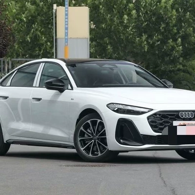 Şüşə kənarı xromları/moldingləri: Window Blackening A7L S3 Q5L - piano-gloss-black-stainless-steel-window-trim-stickers-saic-audi-a5l