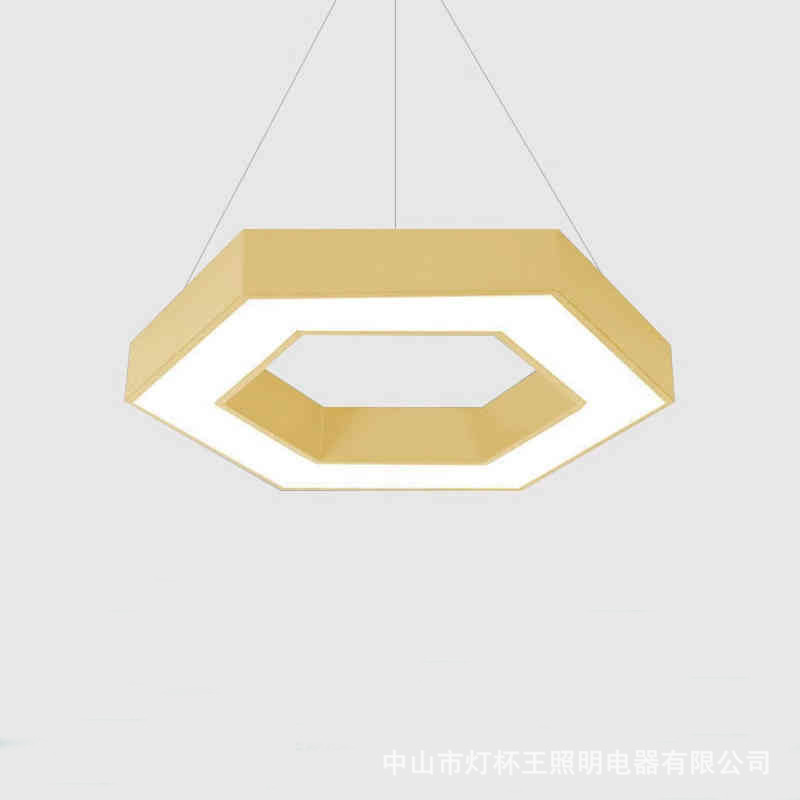 Pastelería de oro lámpara de oficina panadería postres sala de postres tienda oval lobby supermercado luces del centro comercial