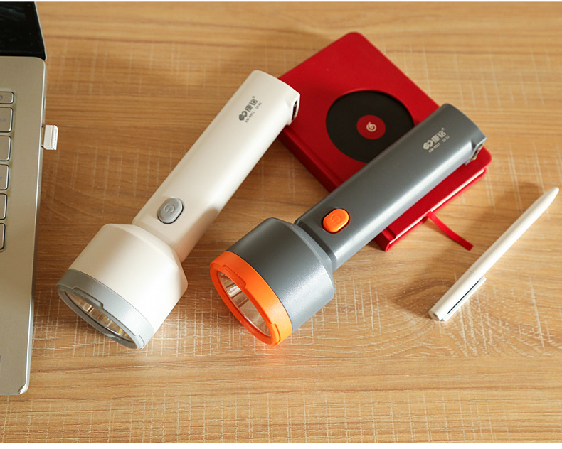 Kangming LED Flashlight Household Rechargeable Strong Light Super Bright Multifunctional Small Portable Power-off Lighting KM-8911