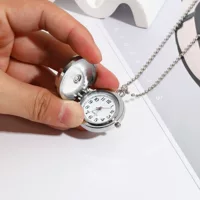 Трансграничный оригинальный бог Funina серебряные вращающиеся карманные часы Navilletle Osley студенты поворачивают список ожерелья