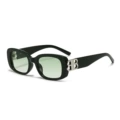 C6 Green Frame Gradient Green Lens