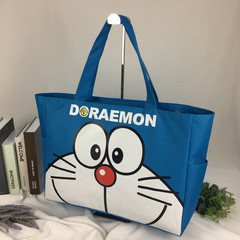 メーカー卸売りスポットアニメキャンバスバッグ携帯防水旅行袋大容量折り畳みレジ袋シングル肩ママ