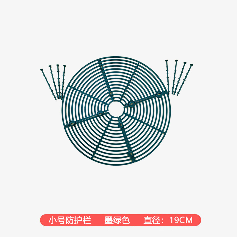 Anti-gato y perro maceta protección del suelo valla anti-bebé Flip bonsai niños protección anti-aspersión cubierta de red de protección hueca se puede cortar