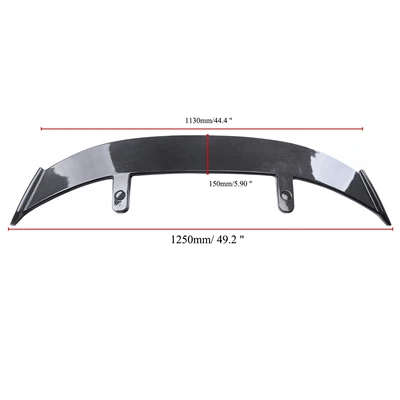 wing sports big tail BMW, Fixed wind wing